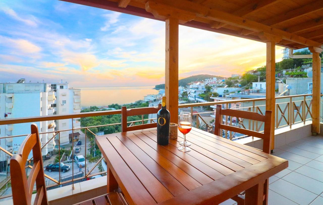 Lido Apartments Himare Exterior foto
