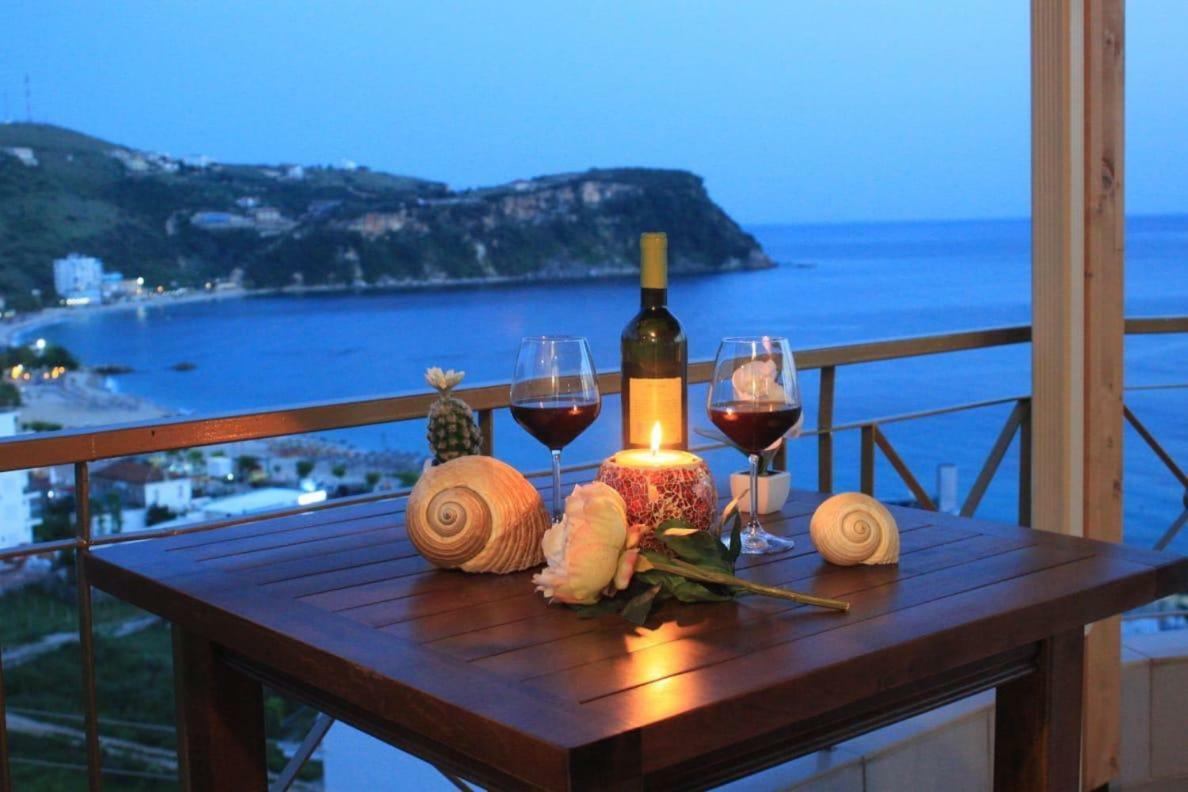 Lido Apartments Himare Exterior foto